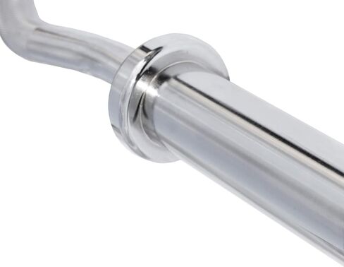 شريط تجعيد الشعر الملولب من Powergainz Olympic Super Curl Barbell Bar، 48 بوصة in Saudi Arabia