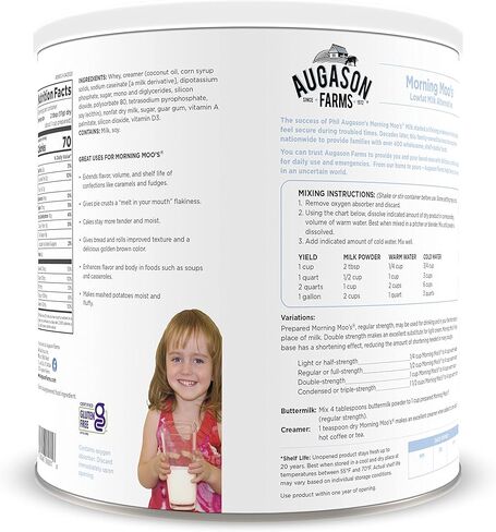 حليب أوغاسون فارمز مورنينج مو قليل الدسم 20 رطل (عبوة من قطعة واحدة) in Kuwait