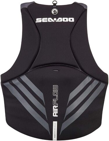 Sea-Doo Men's Airflow Life Jacket Ecoprene (Black) 285938 in Saudi Arabia