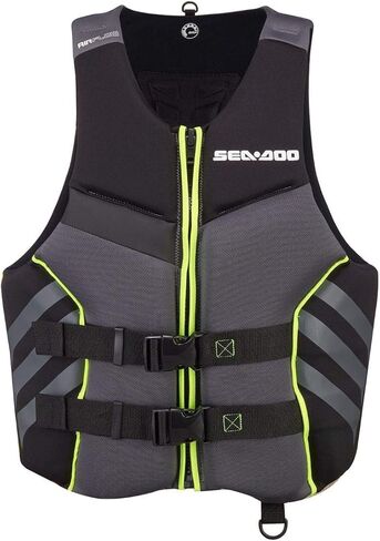 سترة نجاة Airflow للرجال من Sea-Doo، Ecoprene (أسود) 285938 in Kuwait
