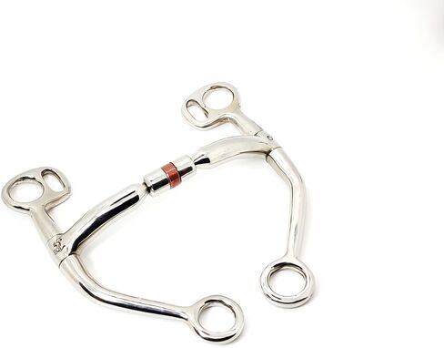EQI Stainless Steel Tom Thumb Snaffle Horse Bit with Copper Infused SS Roller Mouth in Saudi Arabia