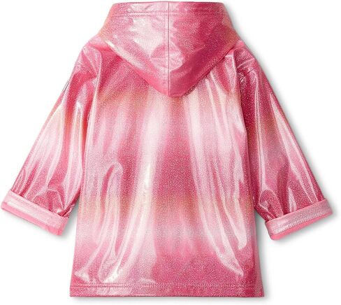 Hatley Girls' Summer Stripe Zip Up Rain Jacket (Toddler/Little Big Kid) in Saudi Arabia