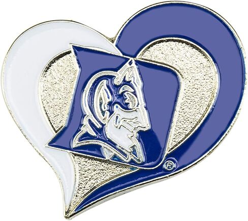 aminco NCAA unisex-adult Swirl Heart Pin in Saudi Arabia