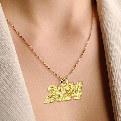 12 Pieces 2024 Charm Graduation Charms 2024 Tassel Charm 2024 Graduation Pendant Gold Charms for Graduation Cap Tassel 2024 Number Charms for Jewelry Making (Gold) in Saudi Arabia