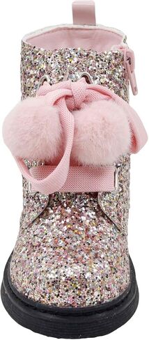Nicole Miller Toddler Faux Fur Glitter Boots in Saudi Arabia