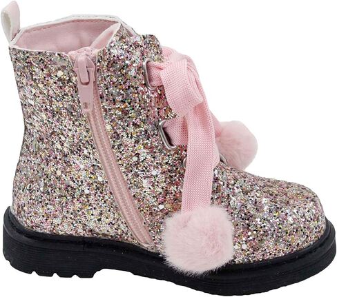 Nicole Miller Toddler Faux Fur Glitter Boots in Saudi Arabia