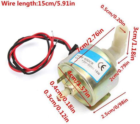 KASCLINO AC 110-120V 18W 40DCB 900W مضخة زيت آلة دخان الضباب، مضخة زيت نحاسية احترافية جزء معدات DJ الخفيفة لملحقات آلة الدخان مضخة زيت بخاخ المسرح in Kuwait