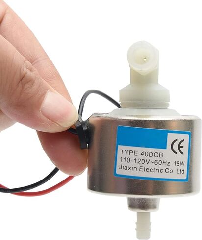 KASCLINO AC 110-120V 18W 40DCB 900W مضخة زيت آلة دخان الضباب، مضخة زيت نحاسية احترافية جزء معدات DJ الخفيفة لملحقات آلة الدخان مضخة زيت بخاخ المسرح in Kuwait