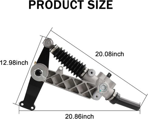مجموعة صندوق تروس التوجيه من DICMIC متوافقة مع عربة الجولف EZGO TXT 1994-2001 1996-Up Workhorse استبدال # 70314-G01، 70314-G02 in Saudi Arabia