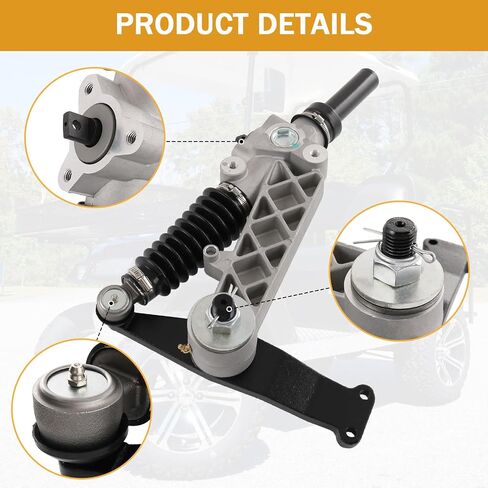 مجموعة صندوق تروس التوجيه من DICMIC متوافقة مع عربة الجولف EZGO TXT 1994-2001 1996-Up Workhorse استبدال # 70314-G01، 70314-G02 in Saudi Arabia