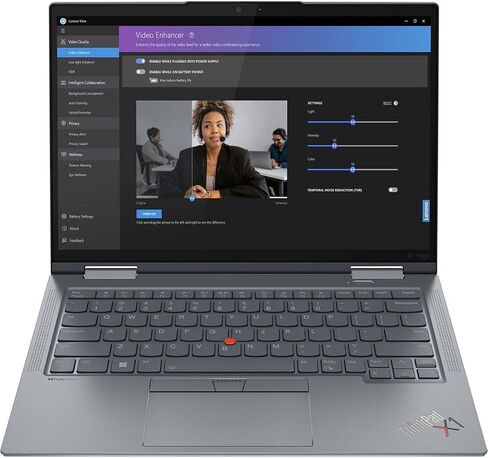Lenovo ThinkPad X1 Yoga Gen 8 21HQ000BUS 14 بوصة شاشة لمس قابلة للتحويل 2 في 1 نوت بوك - WUXGA - 1920 x 1200 - Intel Core i7 الجيل الثالث عشر i7-1365U Deca-core (10 Core) - منصة Intel Evo - إجمالي ذاكرة الوصول العشوائي 16 جيجابايت in Saudi Arabia