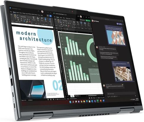 Lenovo ThinkPad X1 Yoga Gen 8 21HQ000BUS 14 بوصة شاشة لمس قابلة للتحويل 2 في 1 نوت بوك - WUXGA - 1920 x 1200 - Intel Core i7 الجيل الثالث عشر i7-1365U Deca-core (10 Core) - منصة Intel Evo - إجمالي ذاكرة الوصول العشوائي 16 جيجابايت in Saudi Arabia