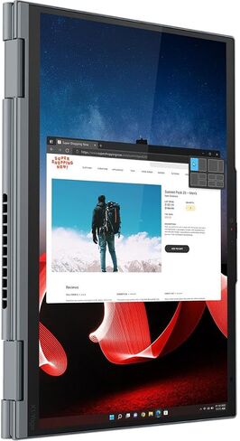 Lenovo ThinkPad X1 Yoga Gen 8 21HQ000BUS 14 بوصة شاشة لمس قابلة للتحويل 2 في 1 نوت بوك - WUXGA - 1920 x 1200 - Intel Core i7 الجيل الثالث عشر i7-1365U Deca-core (10 Core) - منصة Intel Evo - إجمالي ذاكرة الوصول العشوائي 16 جيجابايت in Saudi Arabia