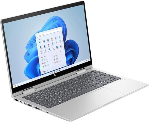كمبيوتر محمول HP Envy 2 في 1، شاشة لمس FHD مقاس 14 بوصة، Intel 10-Cores 7-150U (حتى 5.4 جيجا هرتز)، ذاكرة الوصول العشوائي 16 جيجابايت، 512 جيجابايت PCIe SSD، قارئ FP، لوحة مفاتيح بإضاءة خلفية، WiFi 6E، كاميرا ويب، USB-C ، HDMI، كابل SPS HDMI، ويندوز 11 بر in Saudi Arabia