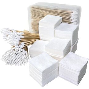 Guyuyii 2" Gun Cleaning Patches & 6" Pointed Cotton Swabs with Storage Box in Kuwait