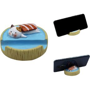 Novelty 6Pcs Cute Cat Sucker Phone Holder Cellphone Sucker Cup Stand Cute Cat Phone Stand Holder for All Mobile Phones in Kuwait