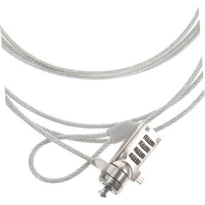 Cable Lock for Laptop and Notebook 1.8m Keyed Security Lock Security Features for Business and Travel in Saudi Arabia