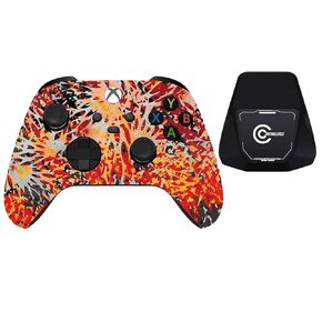 حزمة وحدة التحكم ووحدة التحكم المخصصة - تتضمن وحدة تحكم لاسلكية مخصصة لأجهزة Xbox Series X/S وXbox One والكمبيوتر الشخصي وحامل وحدة التحكم in Kuwait