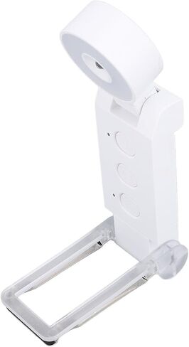 مشبك/حامل قابل للطي من Bewinner على ضوء LED للكتب ومؤقت للعناية بالعين، ضوء قراءة USB قابل لإعادة الشحن للسفر (أسود) in Saudi Arabia
