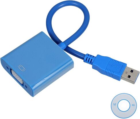 DOITOOL USB 3.0 to Vga Adapter USB to Vga Adapter for Monitor Multi-Display External Video Converter in Saudi Arabia