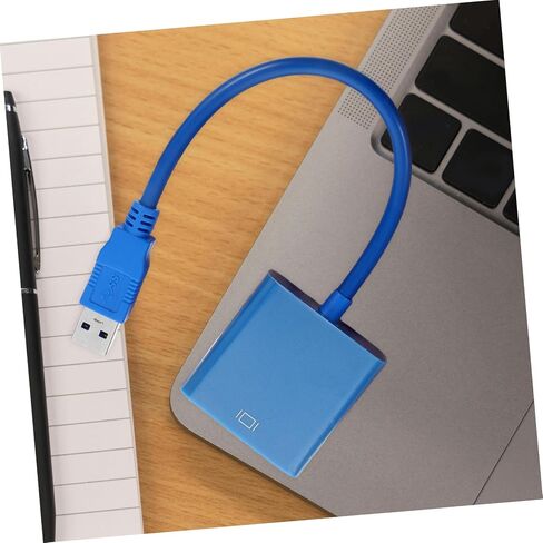 DOITOOL USB 3.0 to Vga Adapter USB to Vga Adapter for Monitor Multi-Display External Video Converter in Saudi Arabia