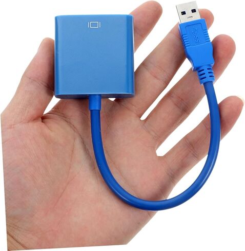 ARTIBETTER USB إلى كابل محول محول عرض الفيديو الخارجي لإعداد الشاشة المزدوجة يدعم سهولة والتشغيل لا حاجة إلى طاقة خارجية in Kuwait