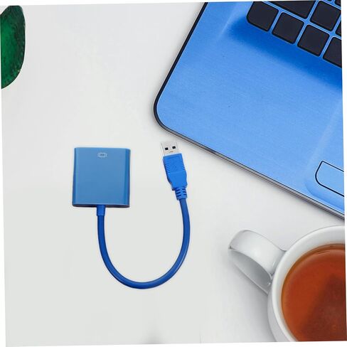 ARTIBETTER USB إلى كابل محول محول عرض الفيديو الخارجي لإعداد الشاشة المزدوجة يدعم سهولة والتشغيل لا حاجة إلى طاقة خارجية in Kuwait