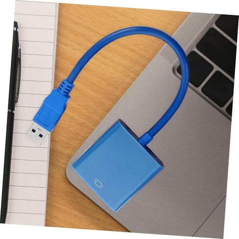ARTIBETTER USB إلى كابل محول محول عرض الفيديو الخارجي لإعداد الشاشة المزدوجة يدعم سهولة والتشغيل لا حاجة إلى طاقة خارجية in Kuwait