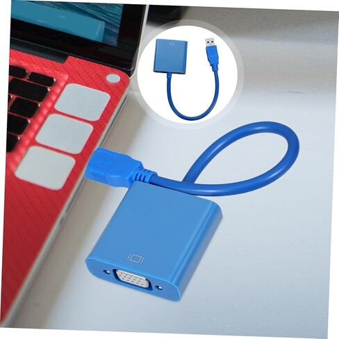 ARTIBETTER USB إلى كابل محول محول عرض الفيديو الخارجي لإعداد الشاشة المزدوجة يدعم سهولة والتشغيل لا حاجة إلى طاقة خارجية in Kuwait