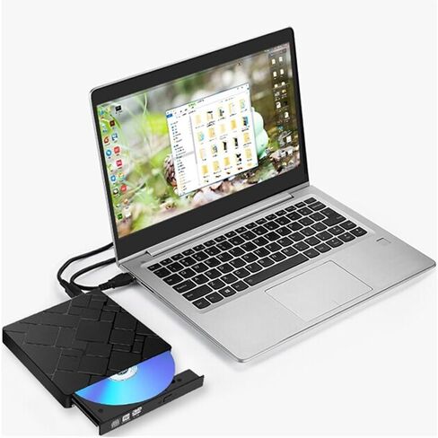 محرك الأقراص الضوئية الخارجي TypeC+usb3.0 محرك أقراص DVD خارجي محمول in Kuwait