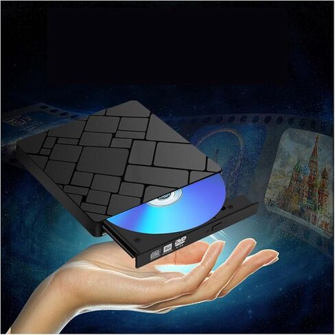 محرك الأقراص الضوئية الخارجي TypeC+usb3.0 محرك أقراص DVD خارجي محمول in Kuwait