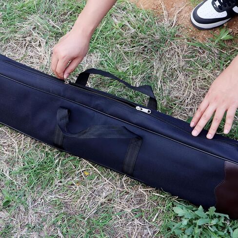 حافظة قوس منحني من SPG - حقيبة مزدوجة الطبقات للتخزين والسهم، حقيبة ناعمة محمولة للرماية في الهواء الطلق للبالغين والشباب in Kuwait