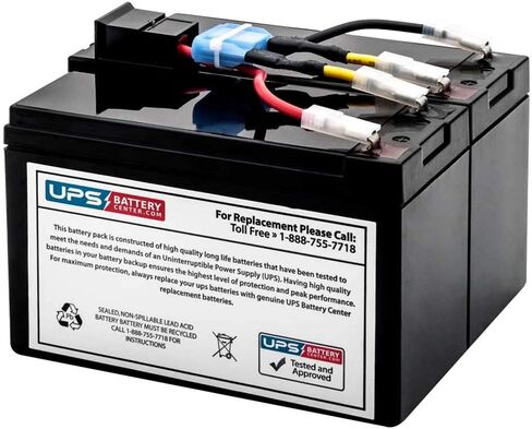 SMT750C - حزمة بطارية بديلة متوافقة مع UPSBatteryCenter لجهاز APC Smart UPS 750 LCD in Saudi Arabia