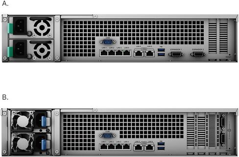Synology RackStation RS3621xs+ NAS Server with Xeon 2.1GHz CPU, 64GB Memory, 240TB HDD Storage, 2 x 10GbE LAN Ports, DSM Operating System Bundle with Rail kit in Saudi Arabia