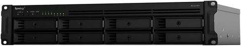 Synology RackStation RS1221RP+ NAS Server with Ryzen 2.2GHz CPU, 32GB Memory, 176TB HDD Storage, 4 x 1GbE LAN Ports, Redundant Power, DSM Operating System Bundle with Rail kit in Saudi Arabia