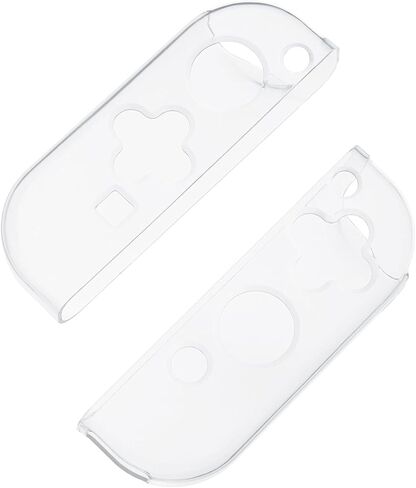 غطاء حماية ناعم من مادة TPU لجهاز نينتندو سويتش جوي كون، حافظة واقية شفافة متوافقة مع وحدة التحكم المحمولة NS Joy Cons in Kuwait