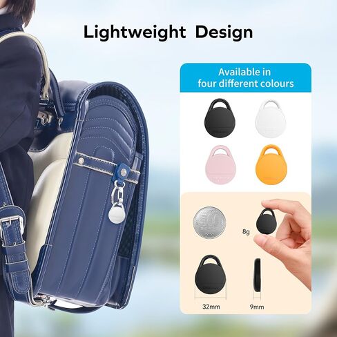 4 عبوات من علامات Momax Air Tracker، [معتمد من Apple MFi]، جهاز تعقب بلوتوث ببطارية قابلة للاستبدال متوافق مع Apple Find My (iOS فقط)، ملصقات DIY، علامة ذكية للبحث عن العناصر للمفاتيح والمحفظة والأمتعة in Saudi Arabia