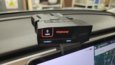 Mount for Uniden R8 Custom fit for Cybertruck in Saudi Arabia