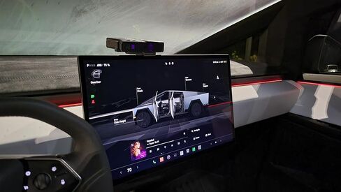 Mount for Uniden R8 Custom fit for Cybertruck in Saudi Arabia