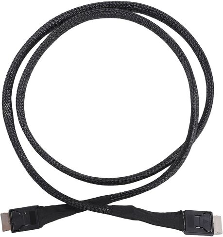 Bewinner SFF-8611 4i to SFF-8611 4i Data Active Cable, PCIe Gen4 x4 64Gbps 39.3in for Oculink eGPU, with Nylon Jacket, Nylon Material in Saudi Arabia