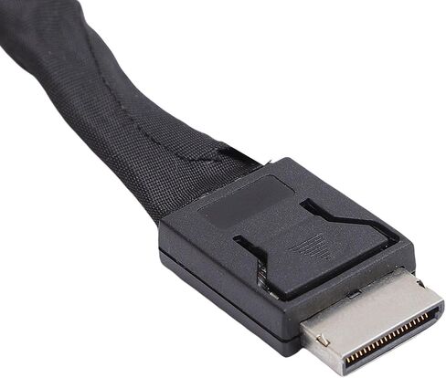 Bewinner SFF-8611 4i to SFF-8611 4i Data Active Cable, PCIe Gen4 x4 64Gbps 39.3in for Oculink eGPU, with Nylon Jacket, Nylon Material in Saudi Arabia