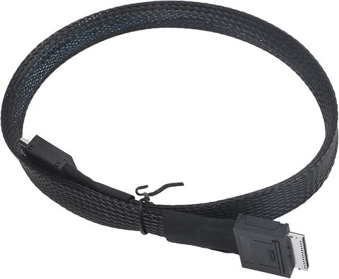 كابل نقل البيانات Dpofirs، يدعم 1.6ft SAS 3.0 4.0 3.0 Oculink SFF 8611 8i إلى SFF 8611 8i كابل خادم عالي السرعة لبطاقة توسيع PCIe in Saudi Arabia
