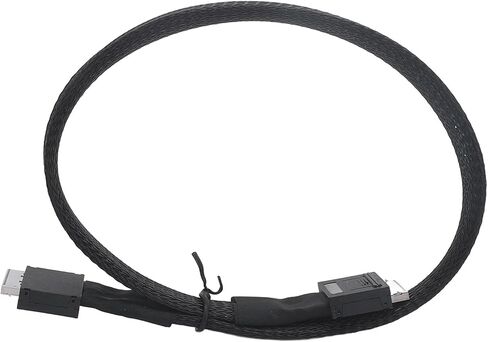 كابل نقل البيانات Dpofirs، يدعم 1.6ft SAS 3.0 4.0 3.0 Oculink SFF 8611 8i إلى SFF 8611 8i كابل خادم عالي السرعة لبطاقة توسيع PCIe in Saudi Arabia