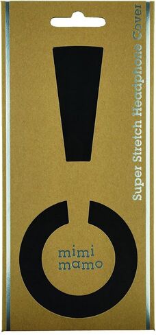 Mimimamo Super Stretch Headphone Cover L Size (Black) in Saudi Arabia