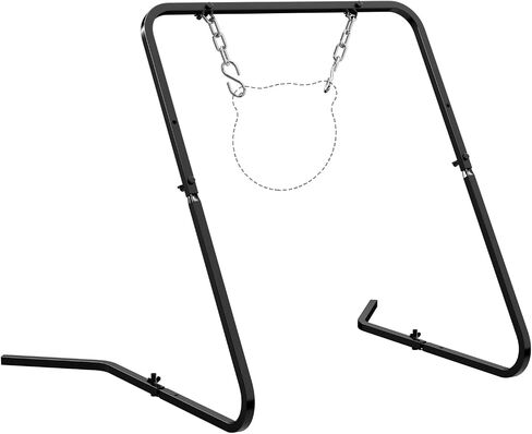 Highwild Complete AR500 Steel Targets System Steel Shooting Stand with Chain Mounting Kit - Optional Combination with 3/8 Inch Thick Target for Outdoor Range and Shooting Practice in Saudi Arabia