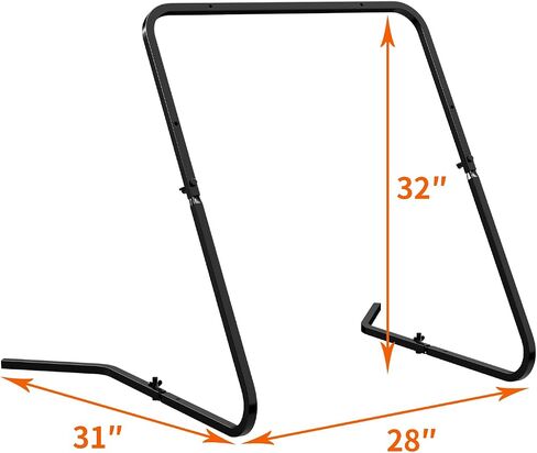 Highwild Complete AR500 Steel Targets System Steel Shooting Stand with Chain Mounting Kit - Optional Combination with 3/8 Inch Thick Target for Outdoor Range and Shooting Practice in Saudi Arabia