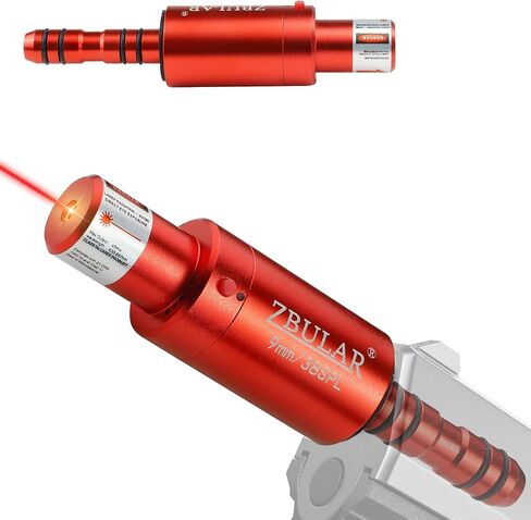 2nd 2-in-1 Laser Training Cartridge for Cal .22lr/9mm/38spl- for Dry Fire Laser Training Cartridge, for Shooting Training Practice & Sight Calibration,USB-C Rechargeable Feature in Kuwait