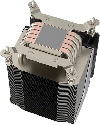 LGA2011-R22 برودة 200 واط ل LGA 2011 مربع نوع الجانب ضربة مروحة التبريد 4U المبرد بالوعة الحرارة 5 أنابيب الحرارة 80 مللي متر * 80 مللي متر in Saudi Arabia