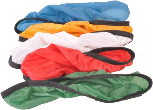 Acouto 5Pcs Flash Light Shade Soft Cover Photography Light Diffuser Blue Red Green White Yellow for 45° 55° Studio Light with Non Woven Fabric in Saudi Arabia