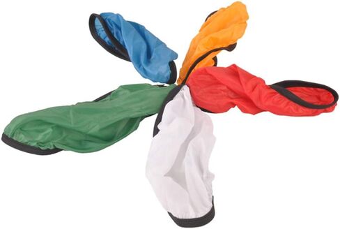 Acouto 5Pcs Flash Light Shade Soft Cover Photography Light Diffuser Blue Red Green White Yellow for 45° 55° Studio Light with Non Woven Fabric in Saudi Arabia